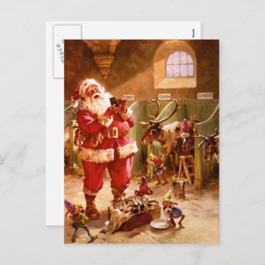 サンタインザトナディアバーン シーズンポストカード (正面/裏面)