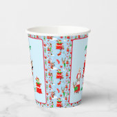 サンタインノースポール誕生日 紙コップ (左)