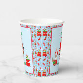 サンタインノースポール誕生日 紙コップ (右)