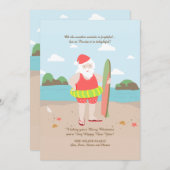 サンタインパラダイスホリデーカード シーズンカード (正面/裏面)