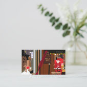 サンタインパリスクリスマスパーティーチケット招待状 エンクロージャーカード (スタンド正面)