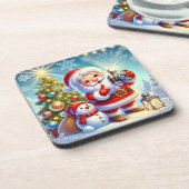 サンタインフェスティバルクリスマスシーン コースター (左側)
