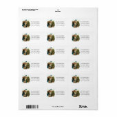 サンタインブルーヴィンテージ住所 シール (フルシート)