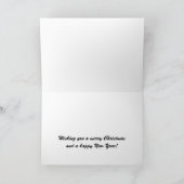 サンタインモスクワクリスマスホリデーカード シーズンカード (内部)