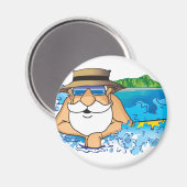 サンタインワイキキ マグネット (正面/裏面)