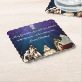 サンタイン出生 ペーパーコースター (アングル)