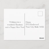 サンタイン出生 ポストカード (裏面)