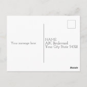 サンタイン出生 ポストカード (裏面)