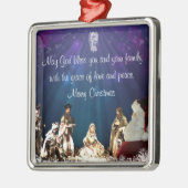 サンタイン出生 メタルオーナメント (左)