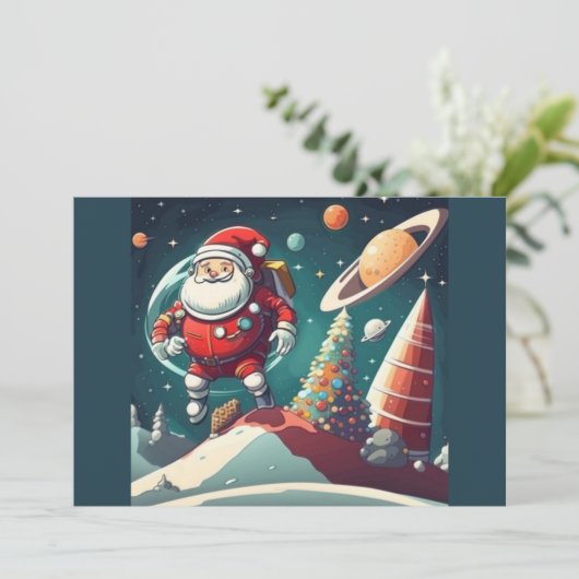 サンタイン宇宙おもしろいレトロ シーズンカード (スタンド正面)