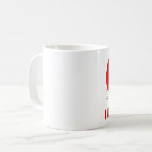 サンタイ信じスクリスマグ コーヒーマグカップ (正面左)