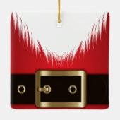 サンタイ信じン・イン・ユー・クリスマス セラミックオーナメント (裏面)