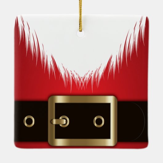 サンタイ信じン・イン・ユー・クリスマス セラミックオーナメント (裏面)