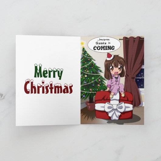 サンタイ来ズ シーズンカード (内部)