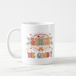 サンタウィグッドおもしろい引用文クリスマスホリデーシーズン コーヒーマグカップ