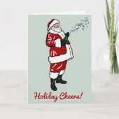 サンタウィズシャンパーニュボトル シーズンカード (正面)