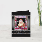 サンタウィンク エレガント クリスマス カード (正面)