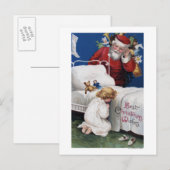 サンタウォッチング祈ガール シーズンポストカード (正面/裏面)