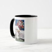 サンタウォッチング祈ガール マグカップ (正面左)