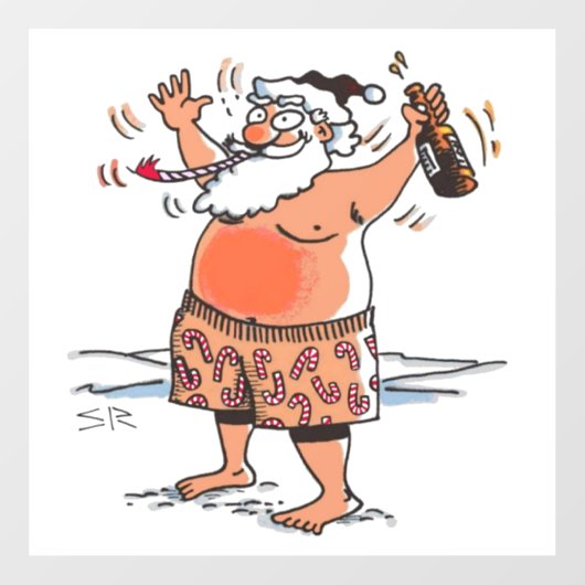 サンタウ飲ィンドウが引っ掛かる ウィンドウサイン (シート)