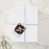 サンタエイリアン絵文字 ギフトタグ (より糸付き)