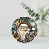 サンタエレガントカスタマイズ可能ラウンド シーズンカード (スタンド正面)