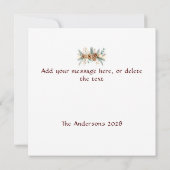 サンタエレガントカスタマイズ シーズンカード (裏面)