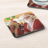サンタエレガントコレクション。 コースター (左側)