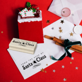 サンタエレガントーの机から可愛い ラバースタンプ