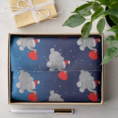 サンタエレファントパターン 薄葉紙 (ギフト)