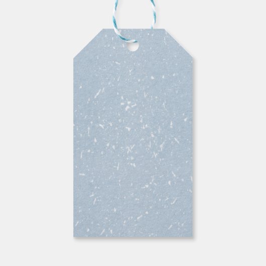 サンタオレンジコーギクラフトクリスマスギフト ギフトタグ (裏面)