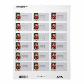 サンタオンオールドカントリーレーンヴィンテージ住所 シール (フルシート)