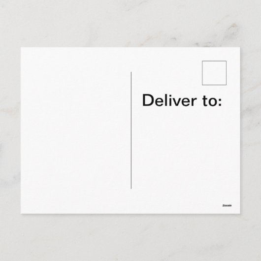 サンタオンザオートバイクリスマスポストカード シーズンポストカード (裏面)