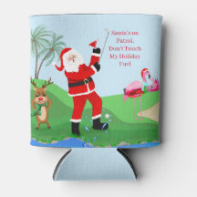 サンタオンザゴルフコースとカクテルクリスマスおもしろい