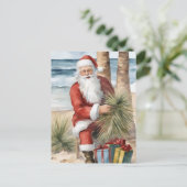 サンタオンザビーチ ポストカード (スタンド正面)