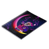 サンタオンザムーン ノートブック (左側)