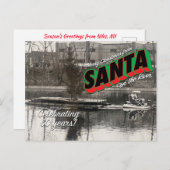 サンタオンザリバーポストカード10 ポストカード (正面/裏面)