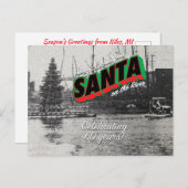 サンタオンザリバー葉書7 ポストカード (正面/裏面)
