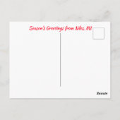 サンタオンザリバー葉書8 ポストカード (裏面)