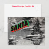 サンタオンザリバー葉書9 ポストカード (正面/裏面)