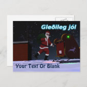 サンタオンザルーフグリレージョル シーズンポストカード (正面/裏面)