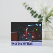 サンタオンザルーフジョユーёノ シーズンポストカード (スタンド正面)