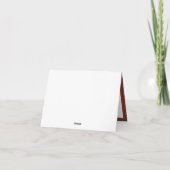 サンタオンジョイキャンディキャンセハーフフォールドカード カード (裏面)