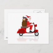 サンタオンスクーター シーズンポストカード (正面/裏面)
