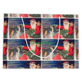 サンタオンスレイThunder_Coveヴィンテージ ラージペーパーバッグ (裏面)