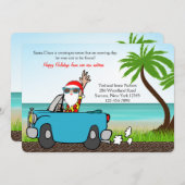 サンタオンバケーションホリデームービングアナウンス シーズンカード (正面/裏面)