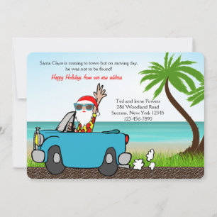 サンタオンバケーションホリデームービングアナウンス シーズンカード