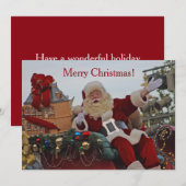 サンタオンパレードフラットカード シーズンカード (正面/裏面)