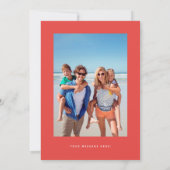 サンタオンビーチサマーホリデイ 招待状 (裏面)