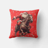 サンタオンホース装飾用クッション クッション (裏面)